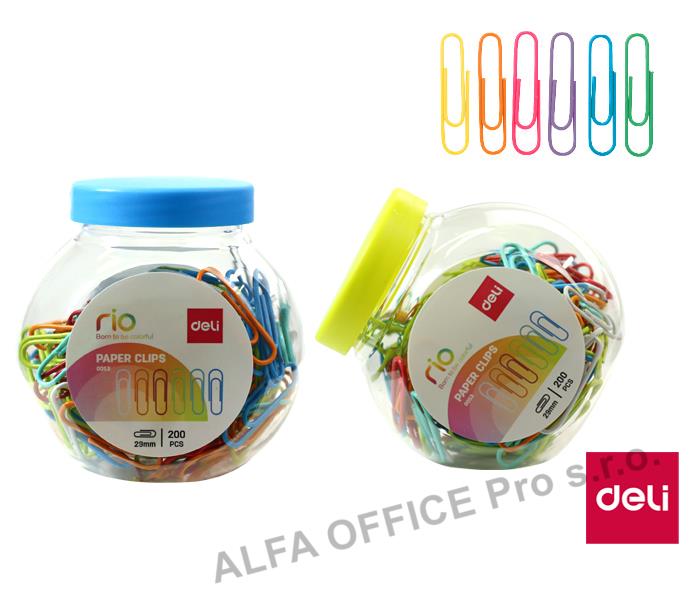 Dopisní spony Deli - 29 mm / 200 ks