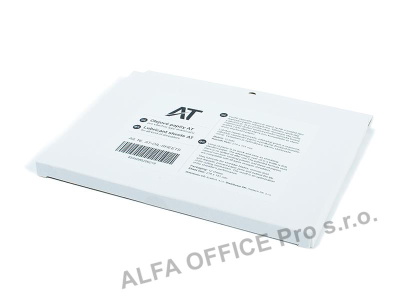 Olejový papír pro skartovací stroje ARTA - 12 listů