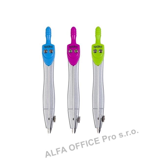 Kružítko školní - mix barev + příslušenství