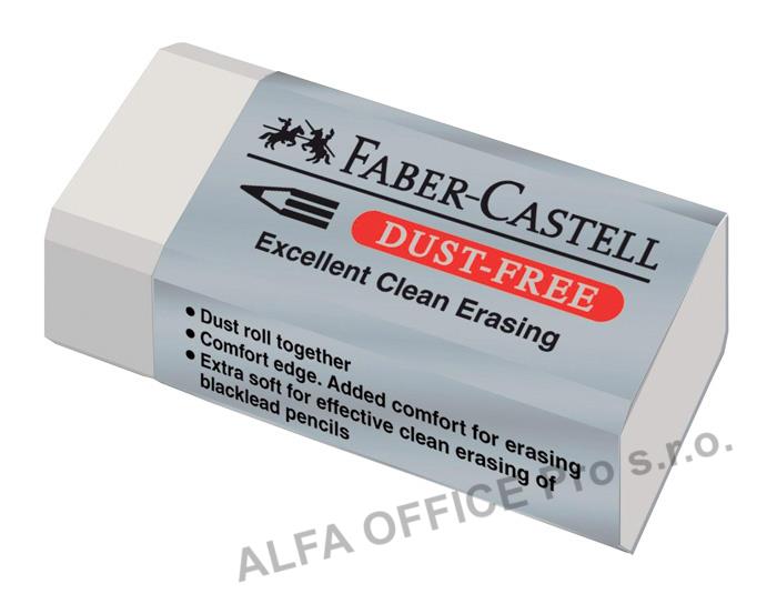 Pryž Faber Castell Dust Free / bílá