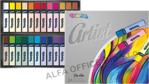 Pastely suché Pentel Artist  / 24 barev