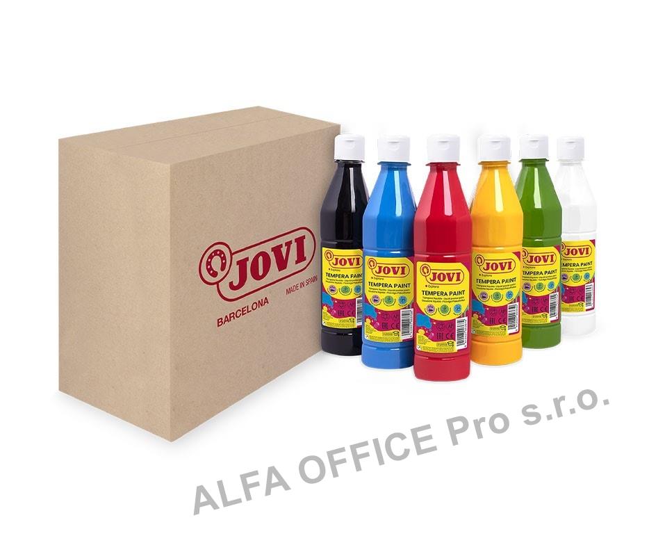 Tekuté temperové barvy JOVI PREMIUM - 6 x 500 ml