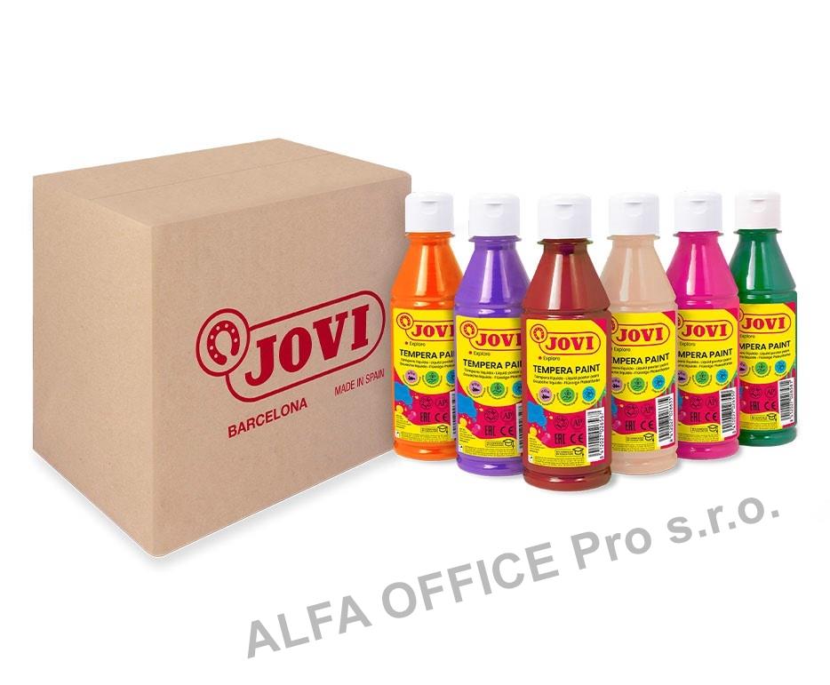 Tekuté temperové barvy JOVI PREMIUM - 6 x 250 ml