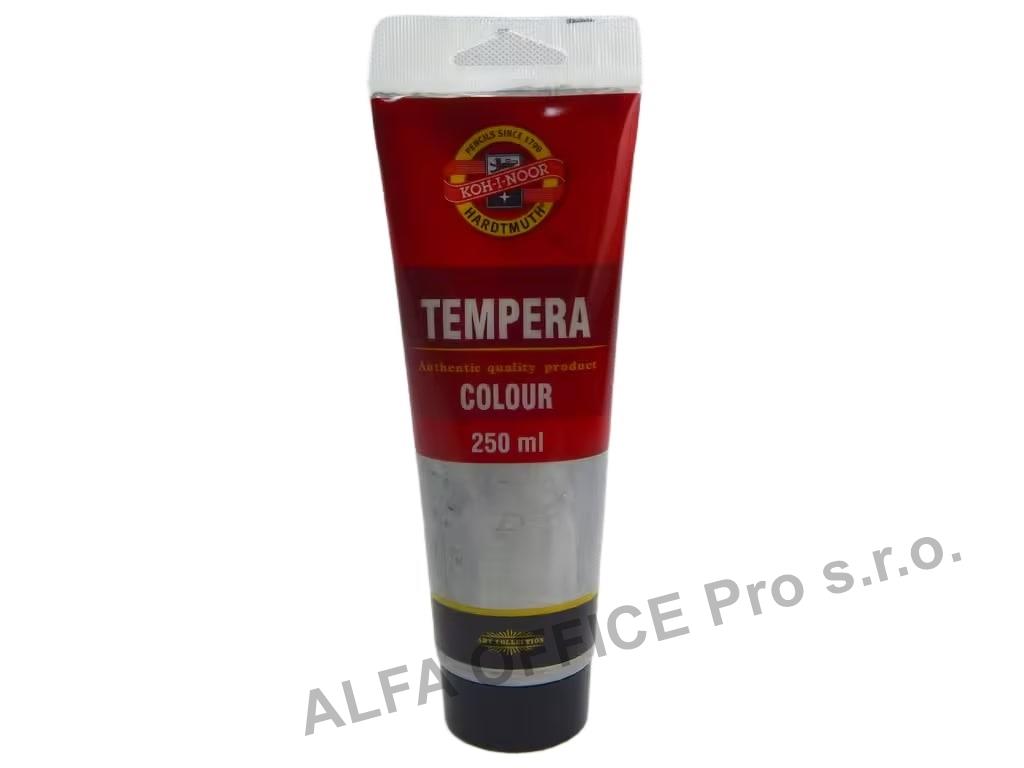 Temperová barva - stříbrná / tuba 250 ml