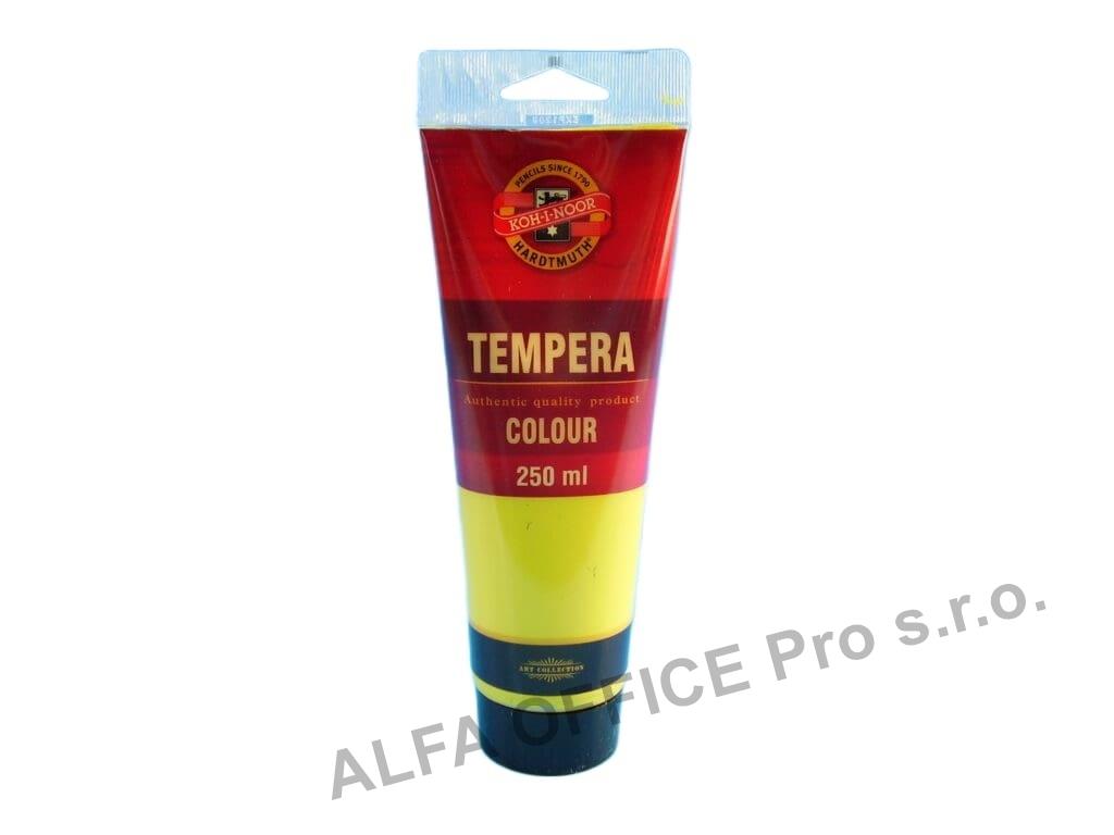 Temperová barva - žluť tmavá / tuba 250 ml