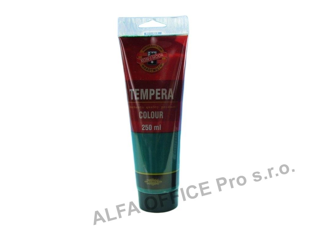 Temperová barva - zeleň smaragdová / tuba 250 ml