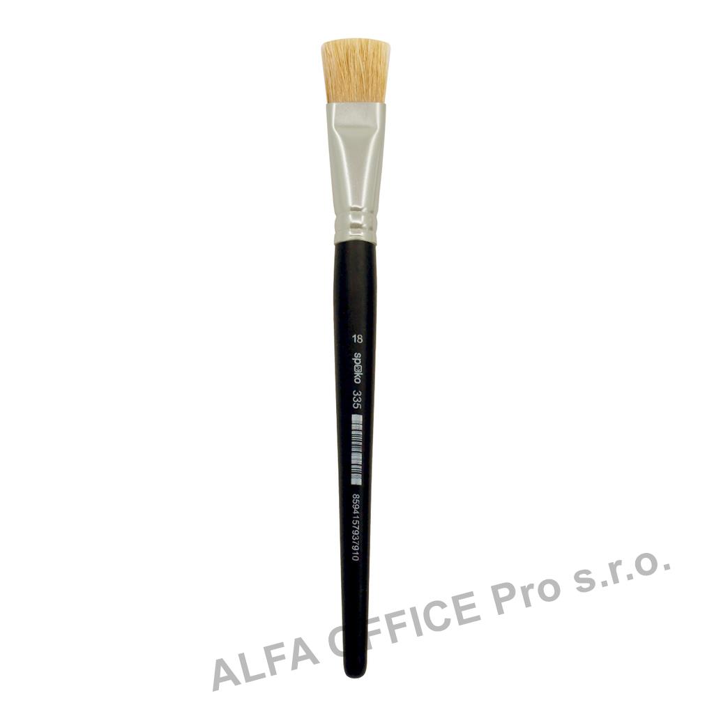 Štětec školní - plochý č. 18