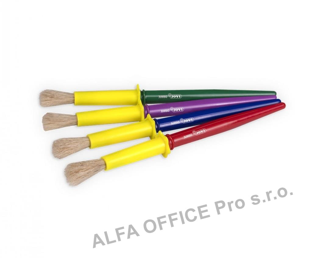 Štetec dětský JOVI tenký - mix barev
