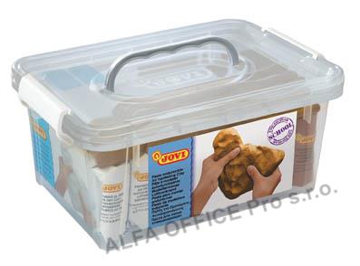 Modelovací samotvrdnoucí hmota JOVI box - 7 x 500g + 20x špachtle