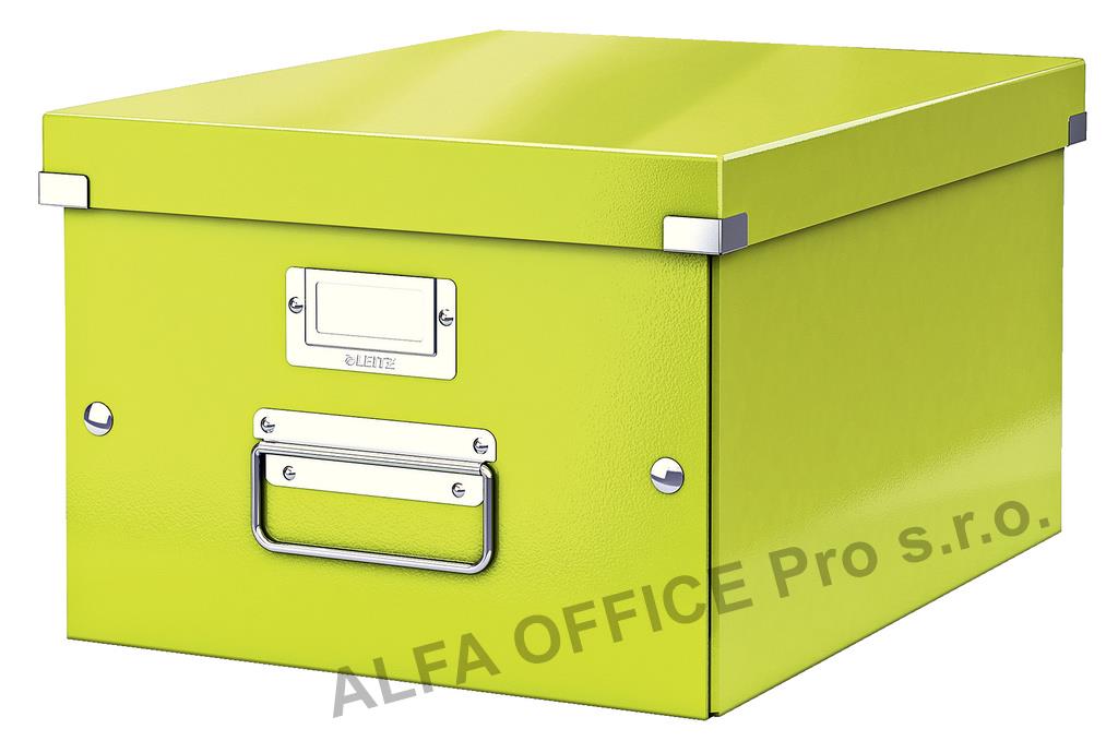 Krabice Leitz Click & Store - M střední / zelená