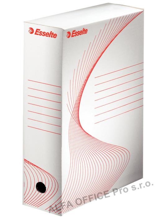 Box archivní A4 - hřbet 10 cm / bílá / 128102