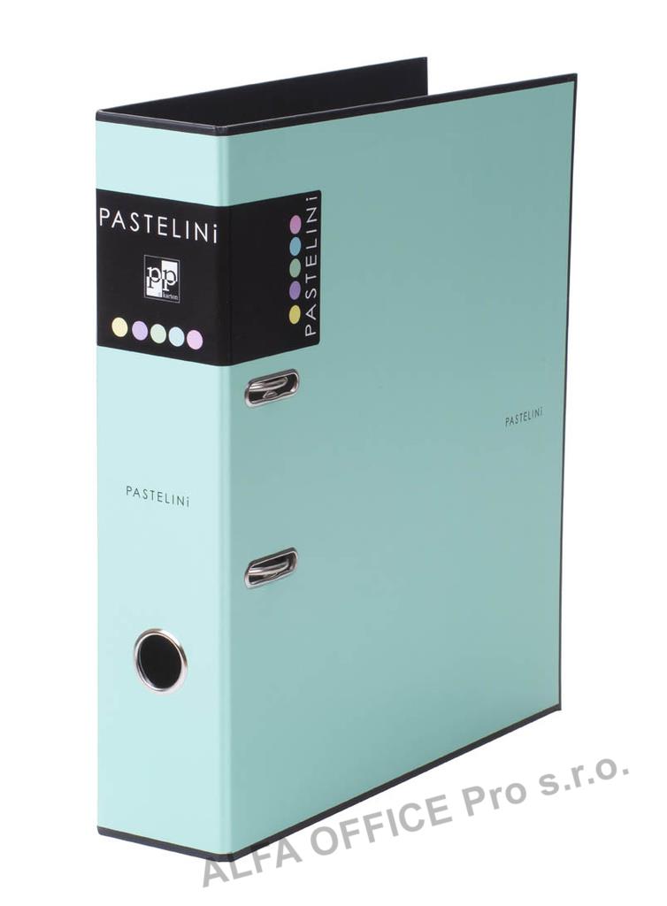Pořadač A4 pákový PASTELINi - 7 cm / zelená