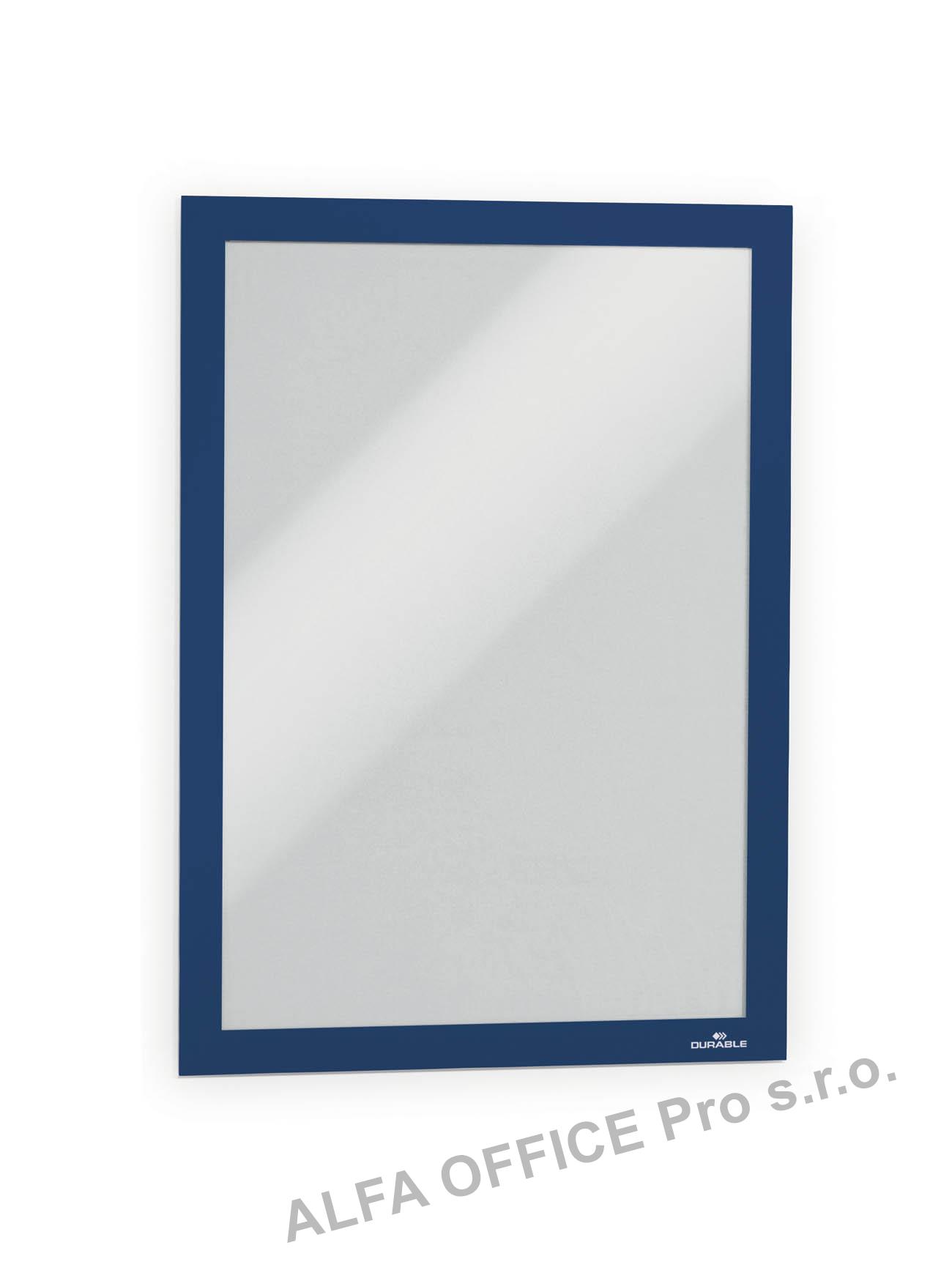 Rámeček samolepicí DURAFRAME® - A4 / tmavě modrá / 2 ks