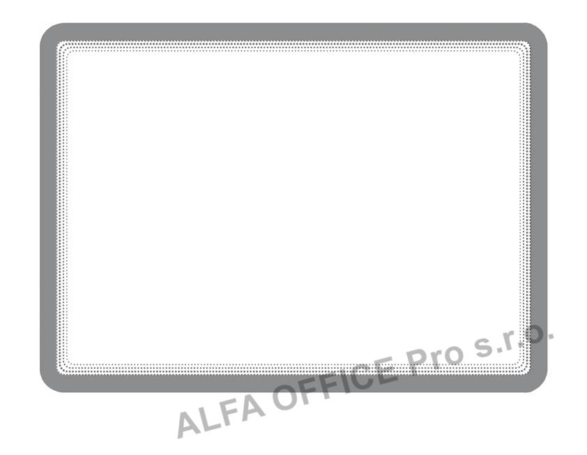 Kapsy magnetické Magneto - A4 / stříbrná / 2 ks