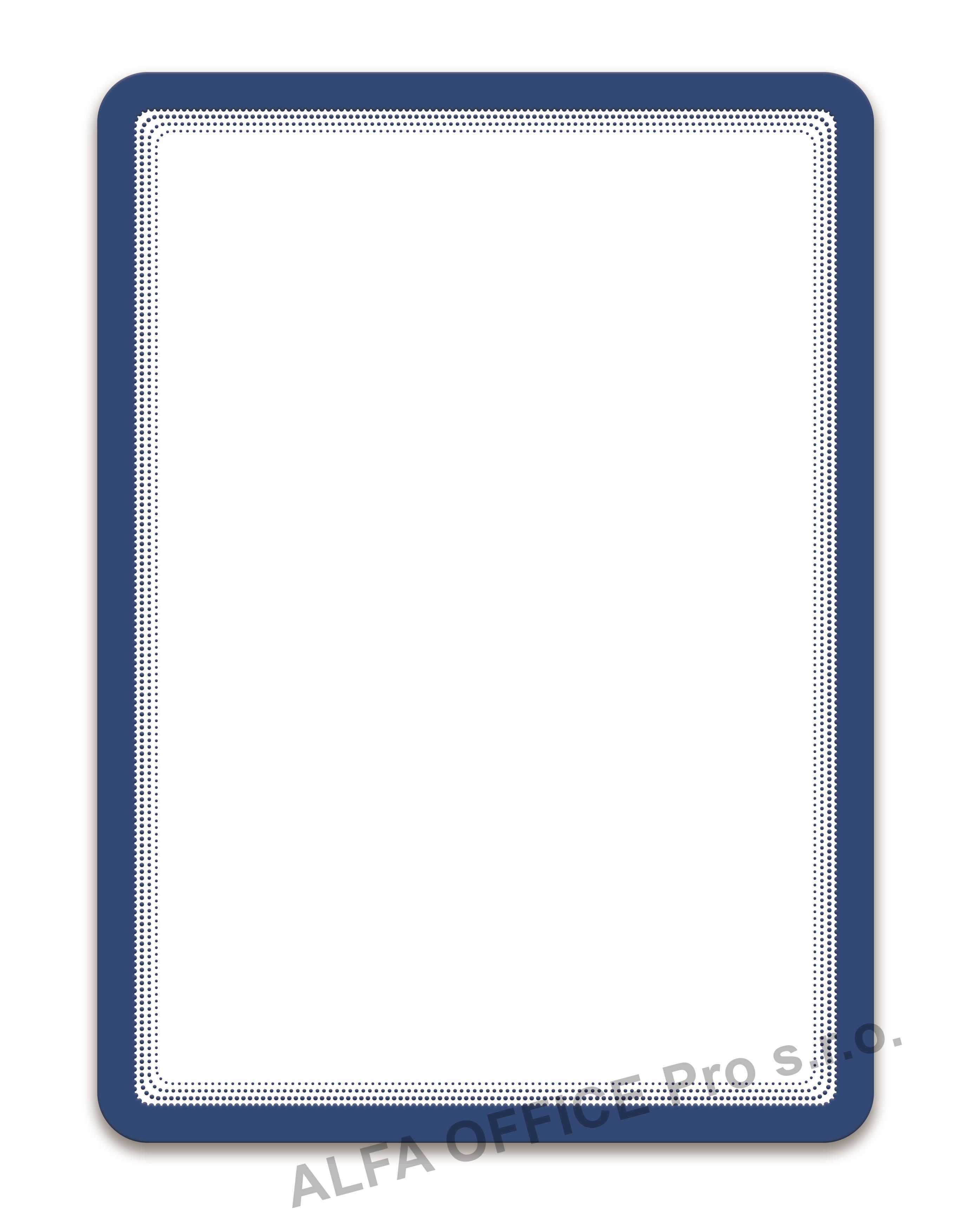 Kapsy magnetické Magneto - A4 / modrá / 2 ks