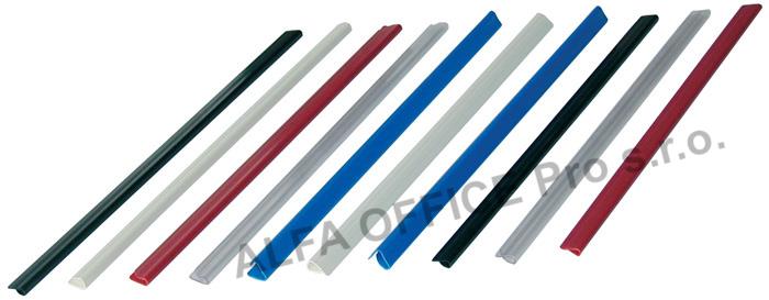 Rychlovazací nasouvací lišta Relido - kapacita 60 listů / modrá