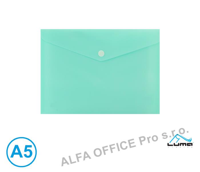 Spisové desky s drukem LUMA - A5 / pastelová zelená
