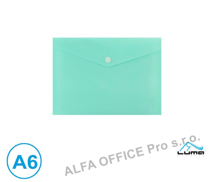 Spisové desky s drukem LUMA - A6 / pastelová zelená