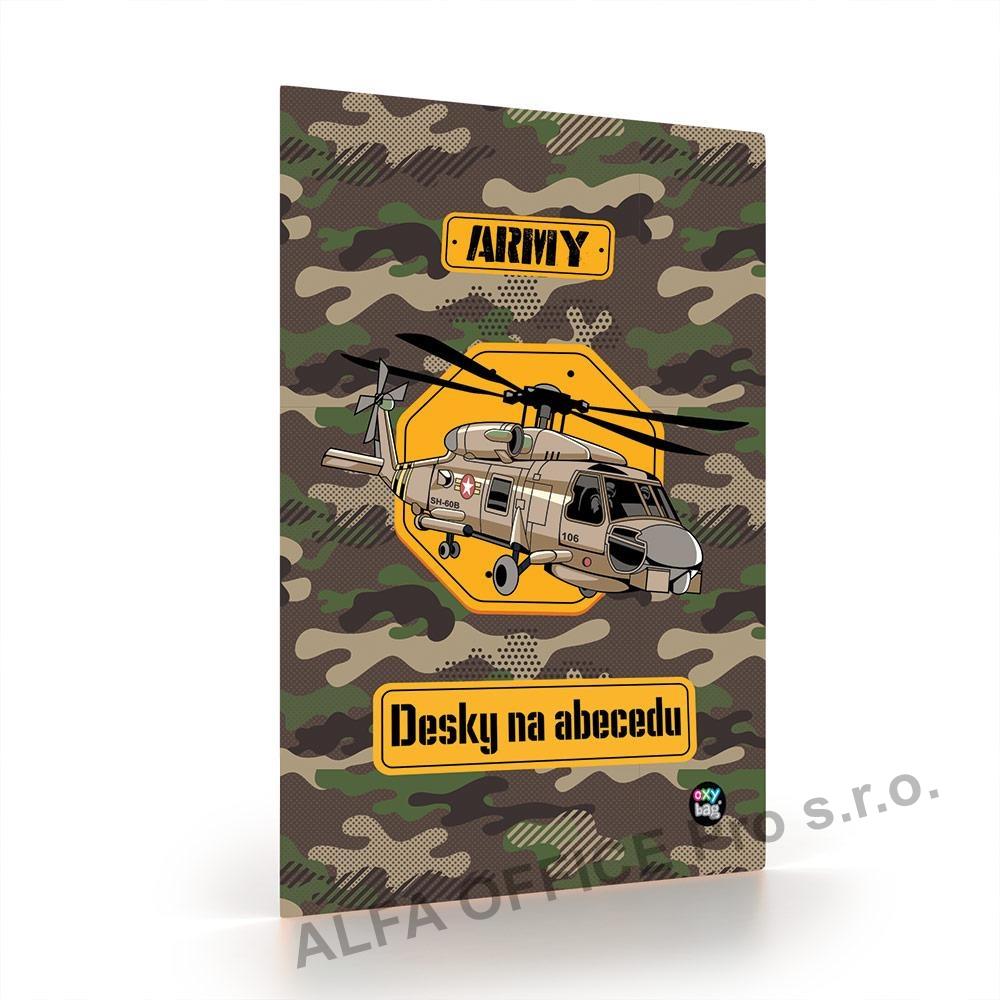 Desky na písmena ABC / A4 / mix pro kluky