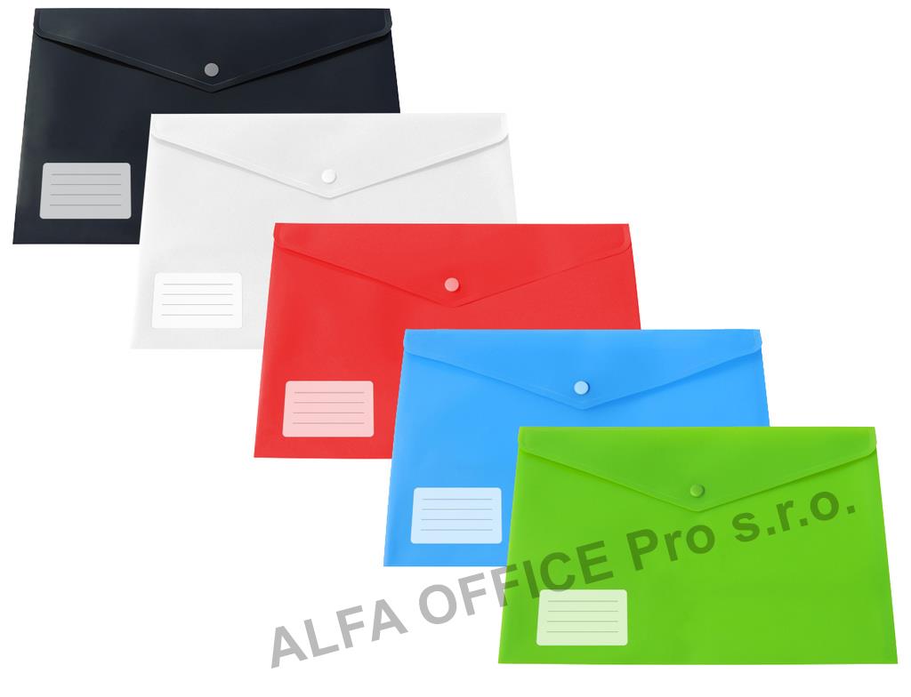 Spisové desky s drukem  - A4 / modrá