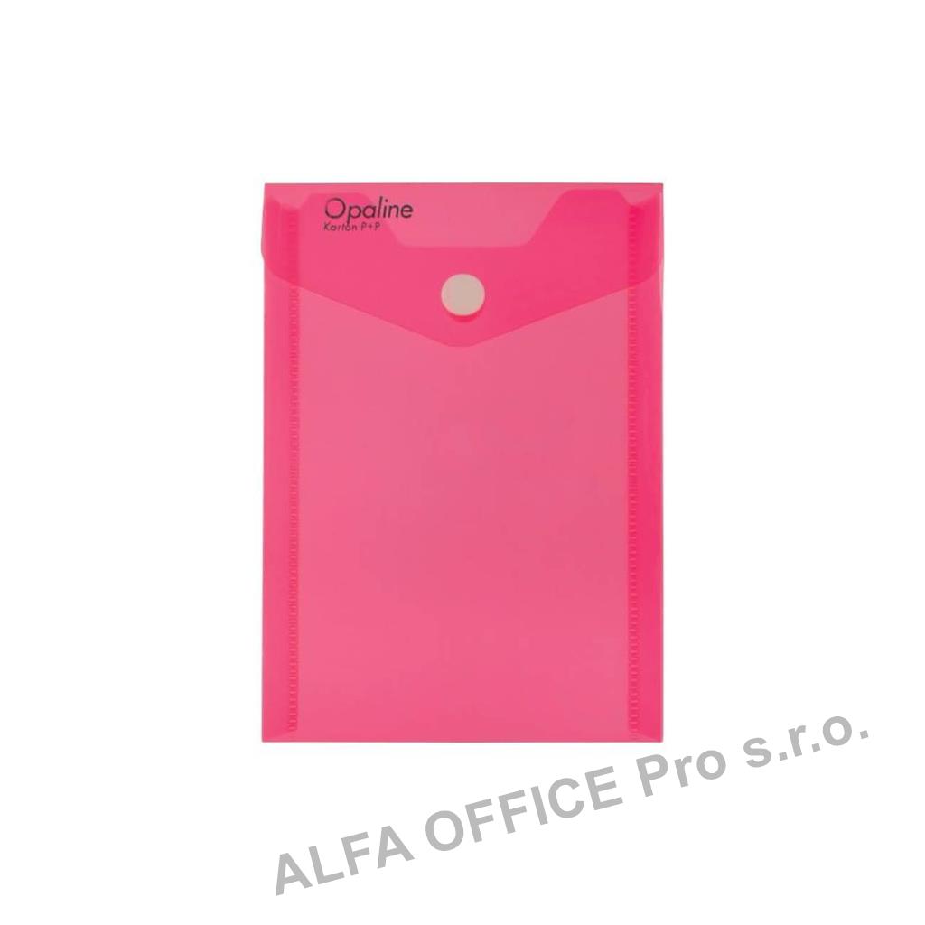 Spisové desky s drukem na výšku - A6 / růžová