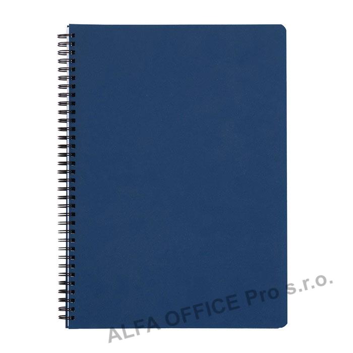 Blok kroužkový CLASSIC - A5 / linka / modrá