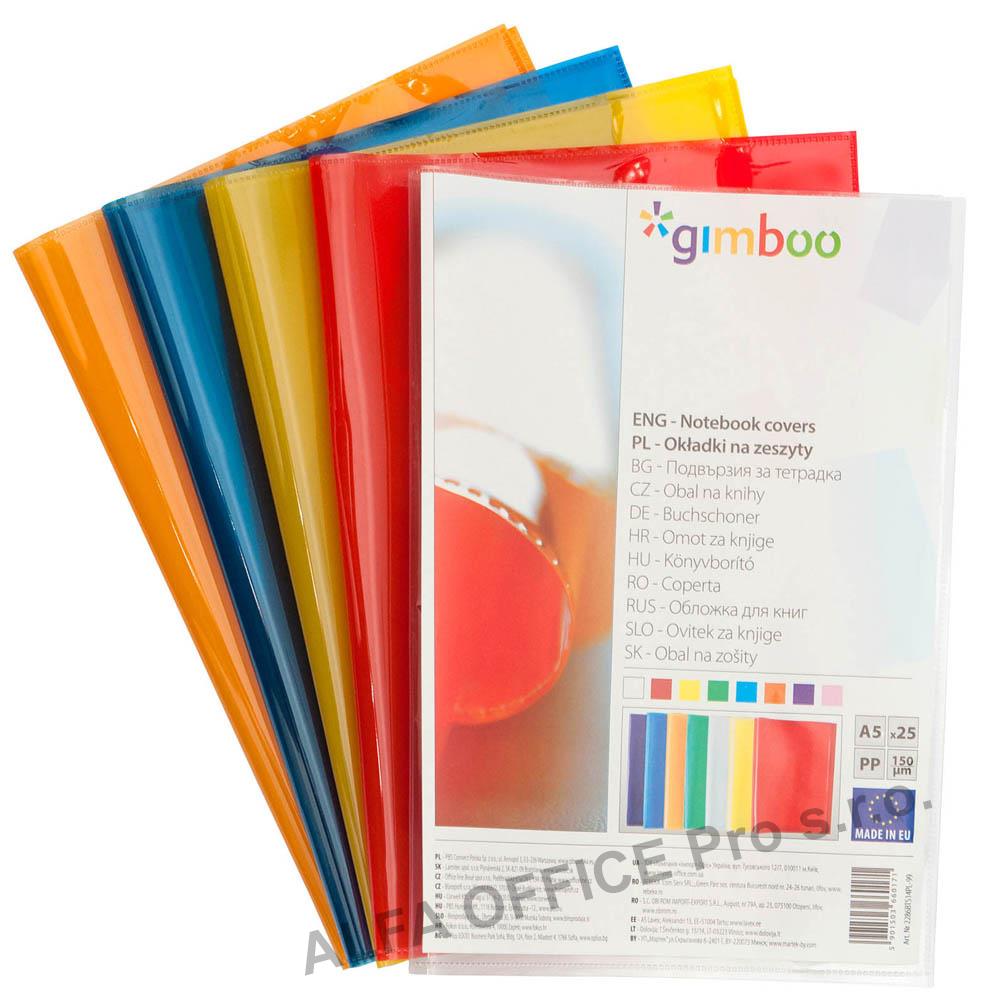 Obaly na sešity barevné - A4 / modrá