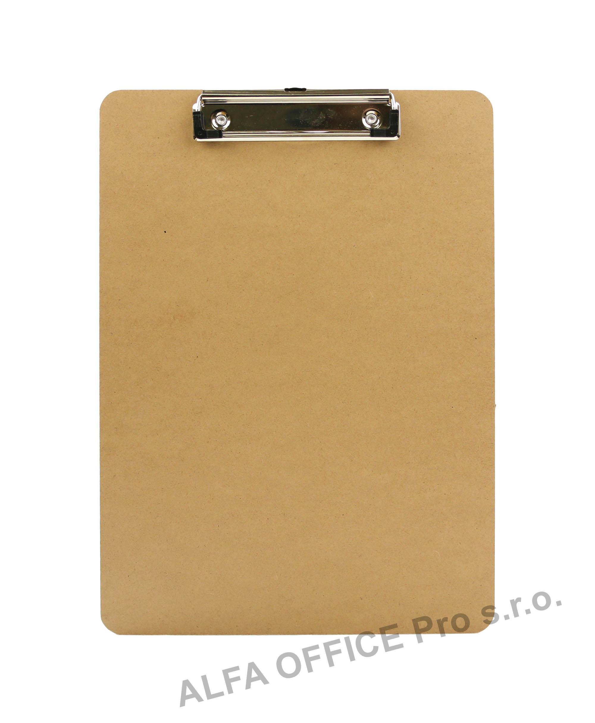 Podložka A4 s klipem LUMA ECO - kraft