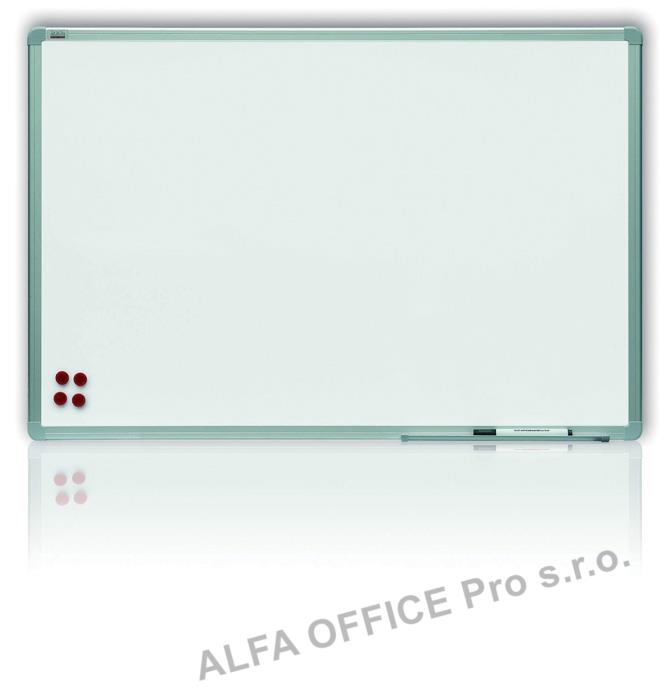 Tabule bílá magnetická keramická - 90 x 180 cm