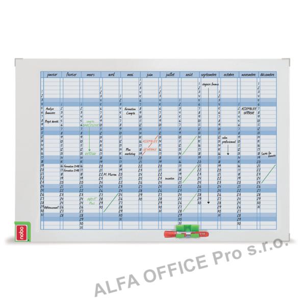 Plánovací tabule - roční