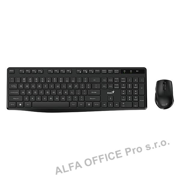 Klávesnice + myš Genius KM-8206S bezdrátová - černá