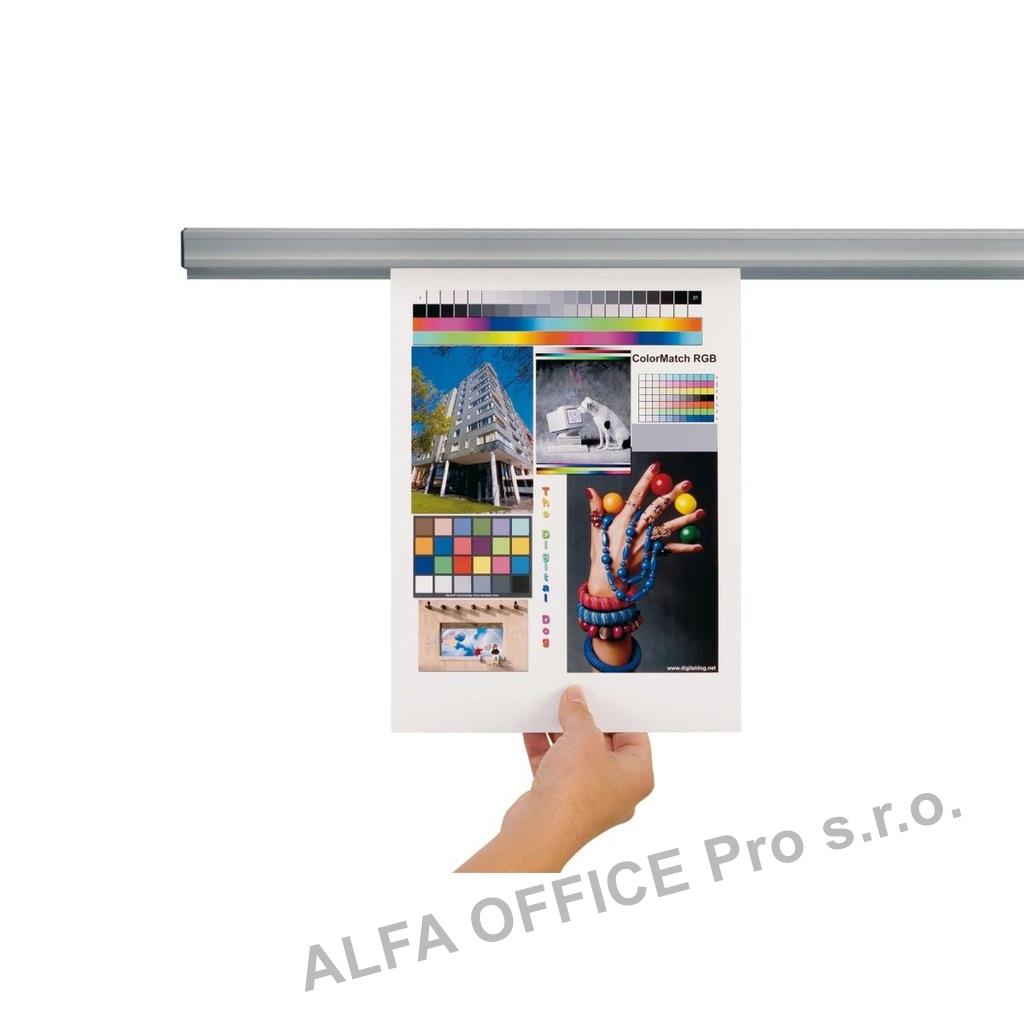 Prezentační lišta Jalema GRIP - 90 cm / samolepicí