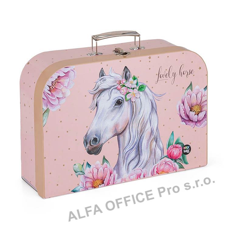 Školní kufřík - Kůň romantic