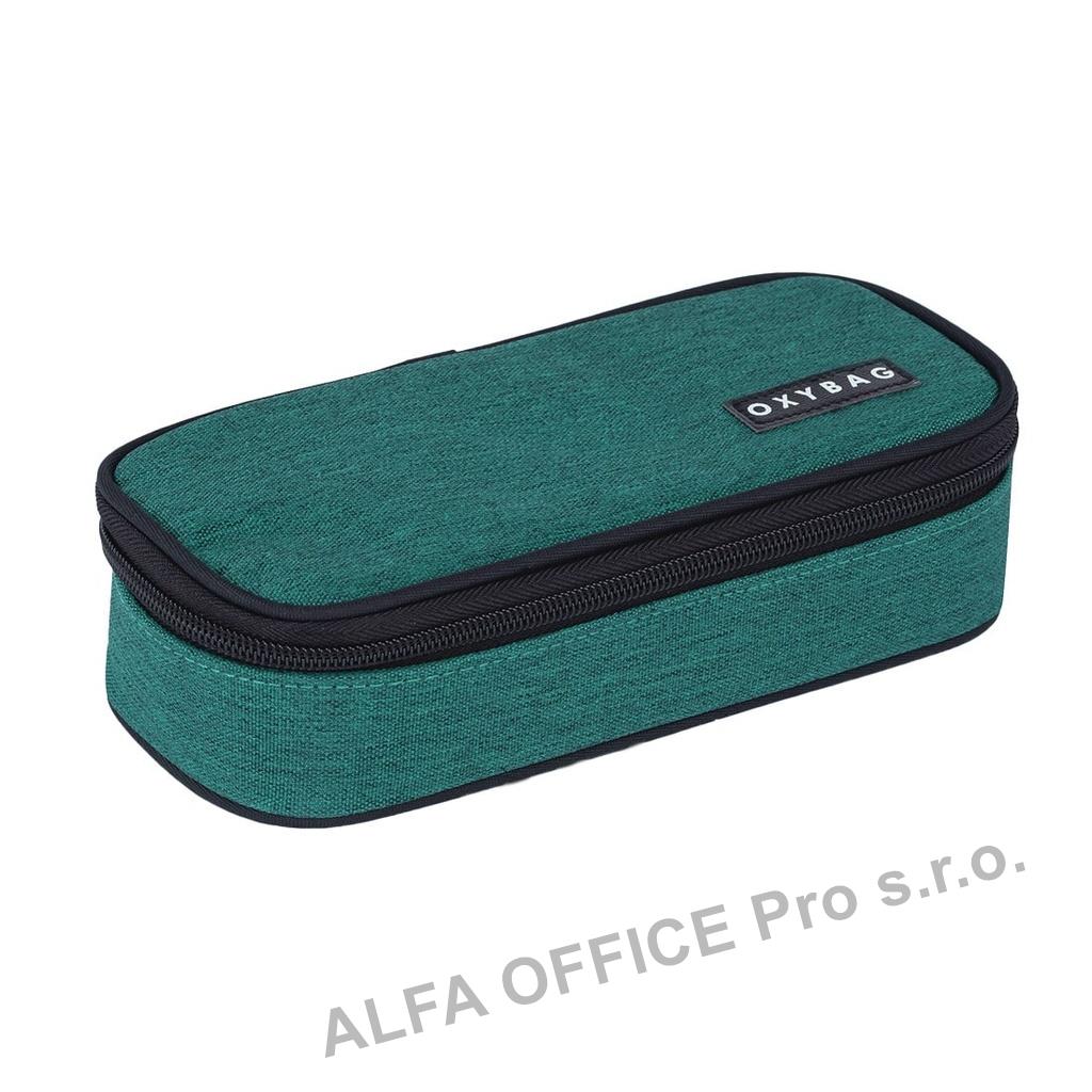 Pouzdro na tužky etue Unicolor - zelená