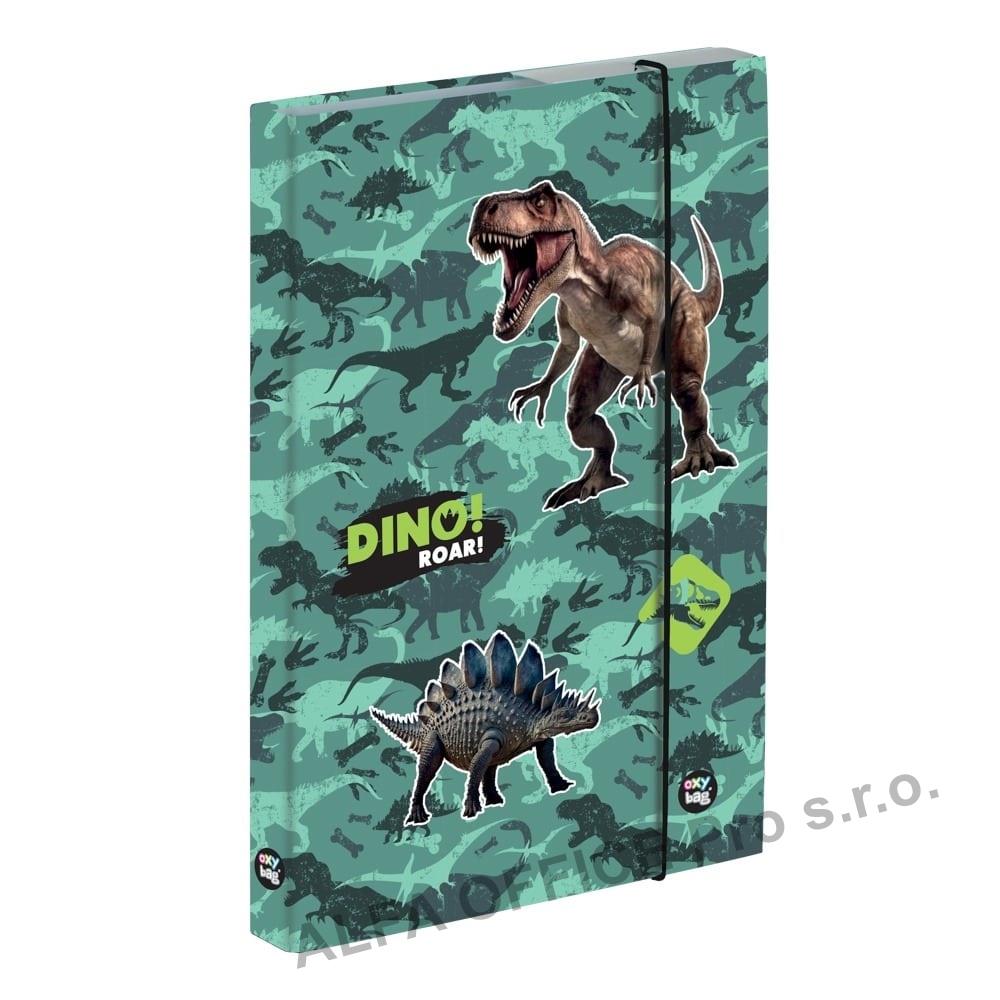 Box na sešity A4 - Dino