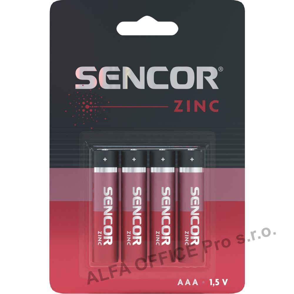 Baterie zinková tužková AAA R03 / 4 ks