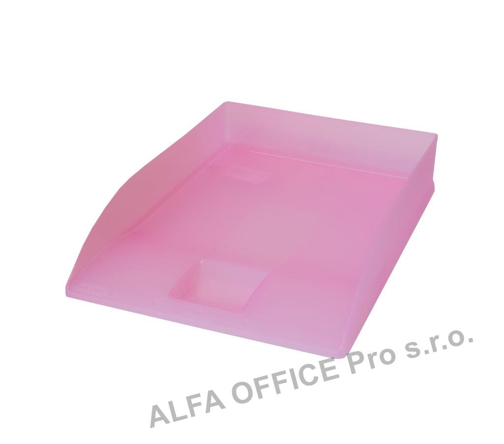 Kancelářský box na spisy Herlitz - rose / růžová