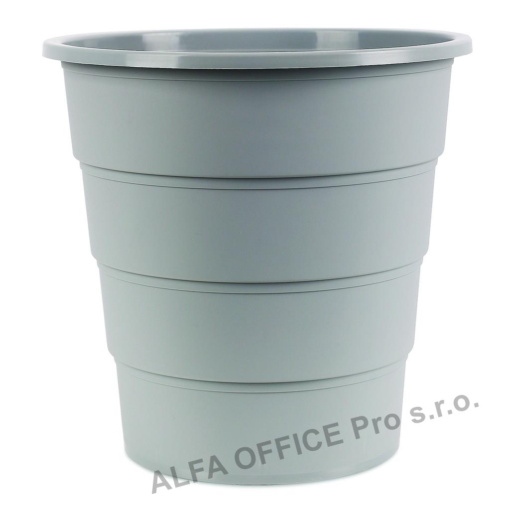 Koš odpadkový Donau - šedá / 16 l