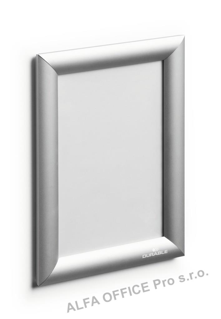 Rámeček hliníkový Durable A5 - stříbrná