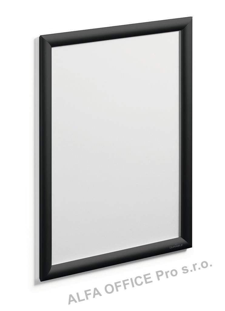 Rámeček hliníkový Durable A3 - černá