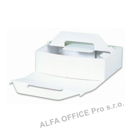 Dortová krabice s uchem - 23 x 23 x 11 cm