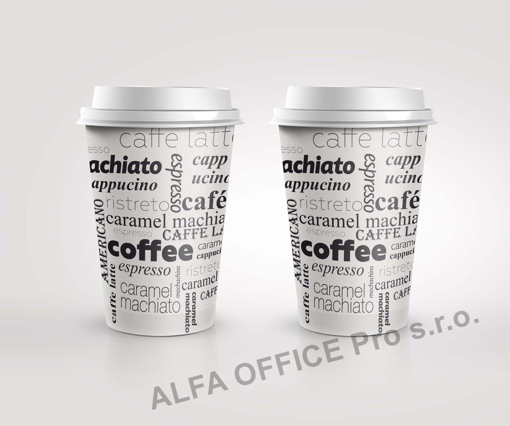 Kelímky papírové Coffee - 300 ml / 50 ks