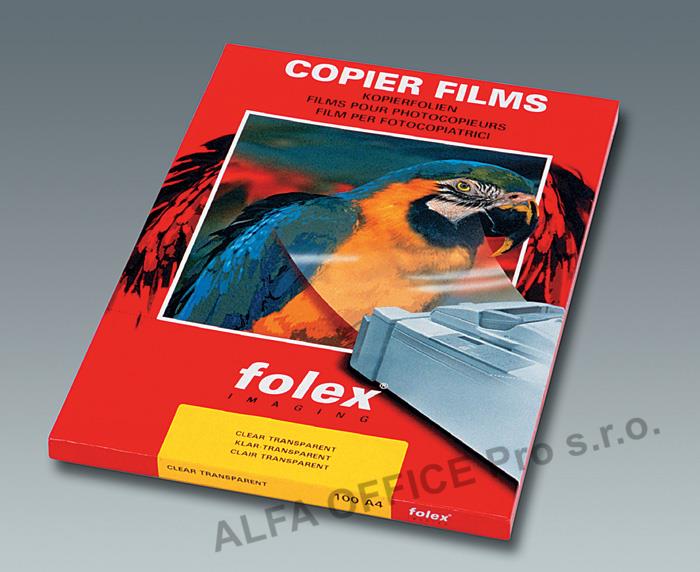 Fólie Folex - fólie X 10.0 pro čb laserový tisk / 100 ks