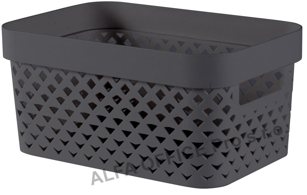 Box plastový Curver - 4,5 l / šedá