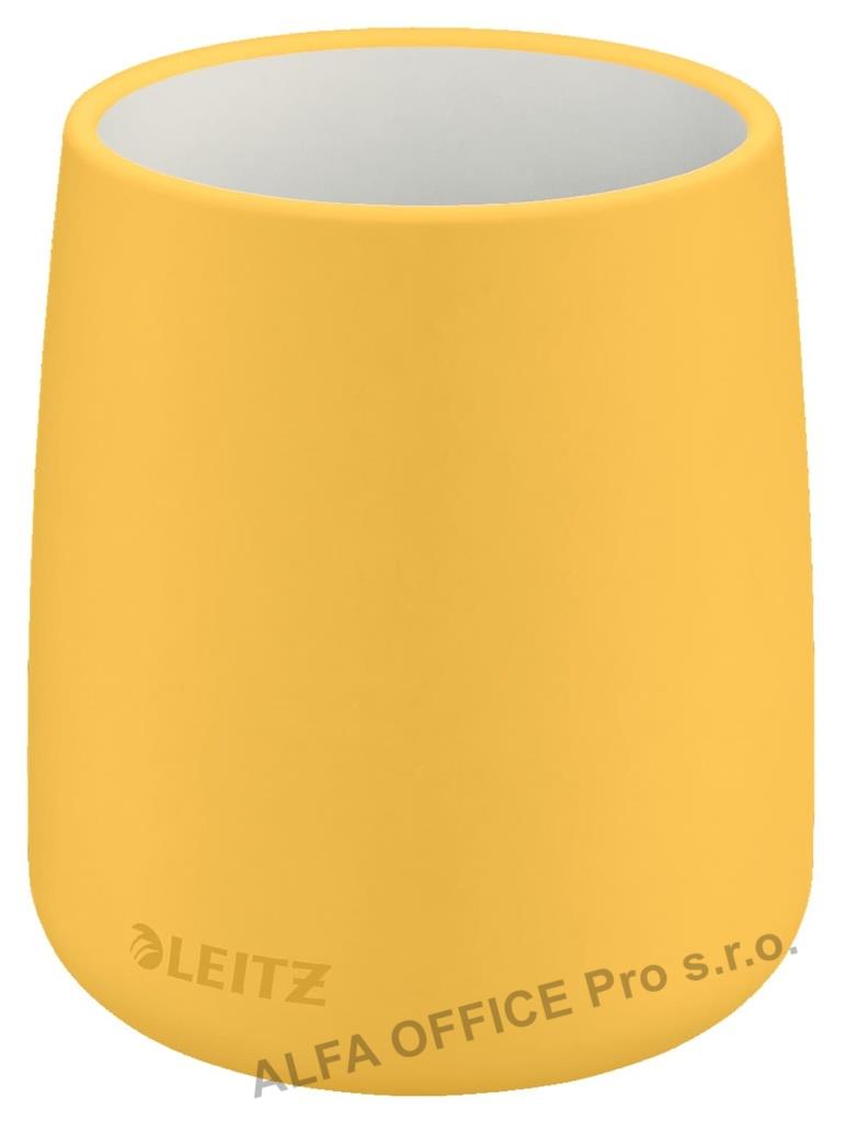 Stojan na tužky Leitz Cosy - teplá žlutá
