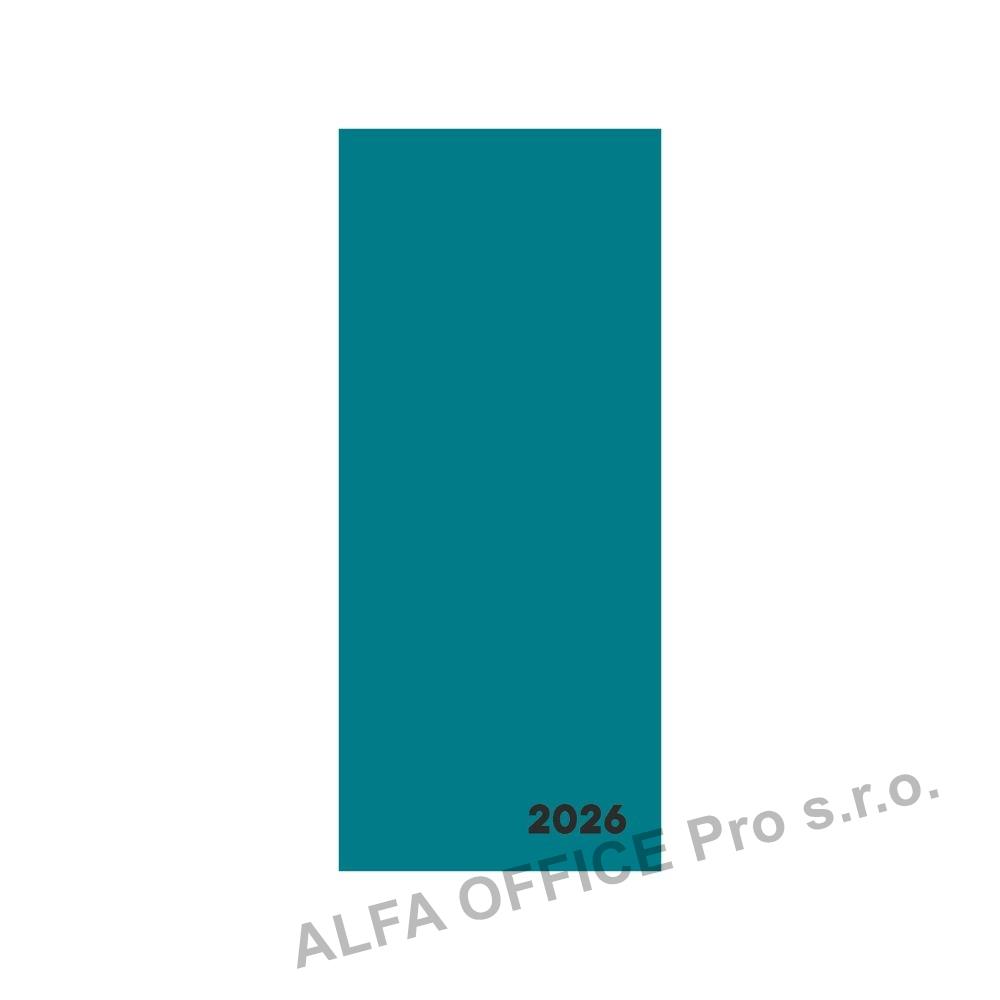 Diář kapesní PVC - VERDE / milano