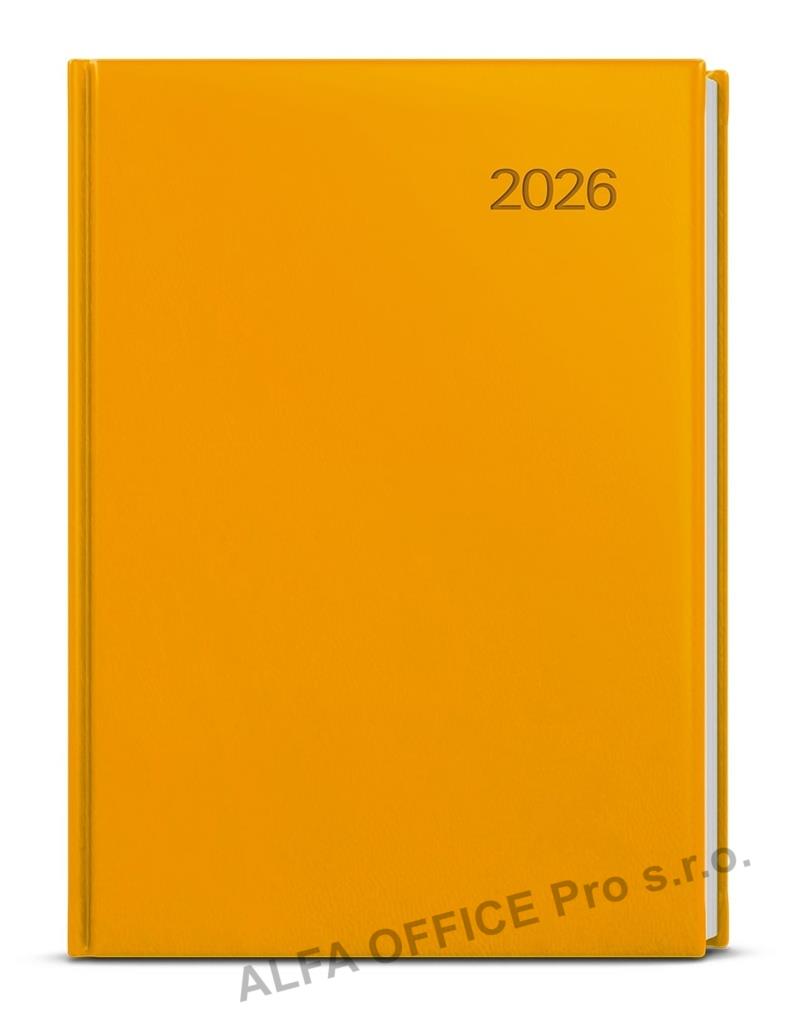 Diář VIVELLA - A5 / týdenní / okrová