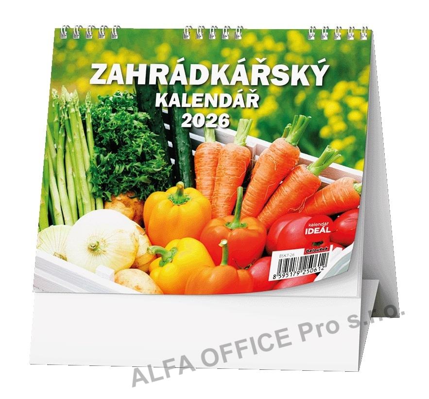 Kalendář stolní MINI - Zahrádkářský / BSK7