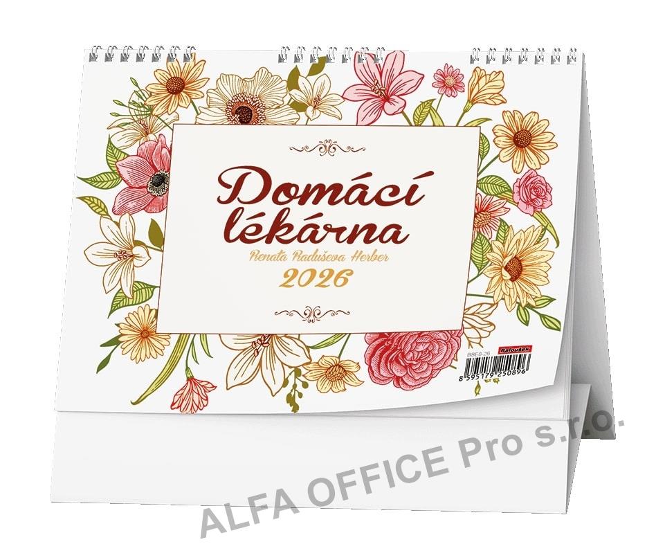 Kalendář stolní RENATA HERBER - Domácí lékárna / BSE8