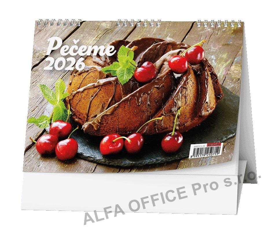 Kalendář stolní obrázkový - Pečeme / BSD13